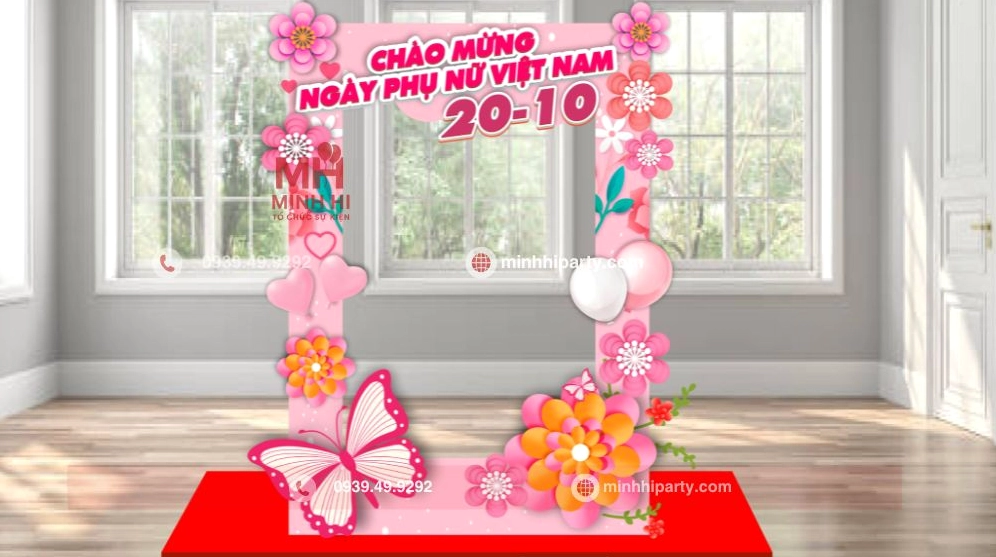 Khung check-in độc đáo cho ngày 20/10