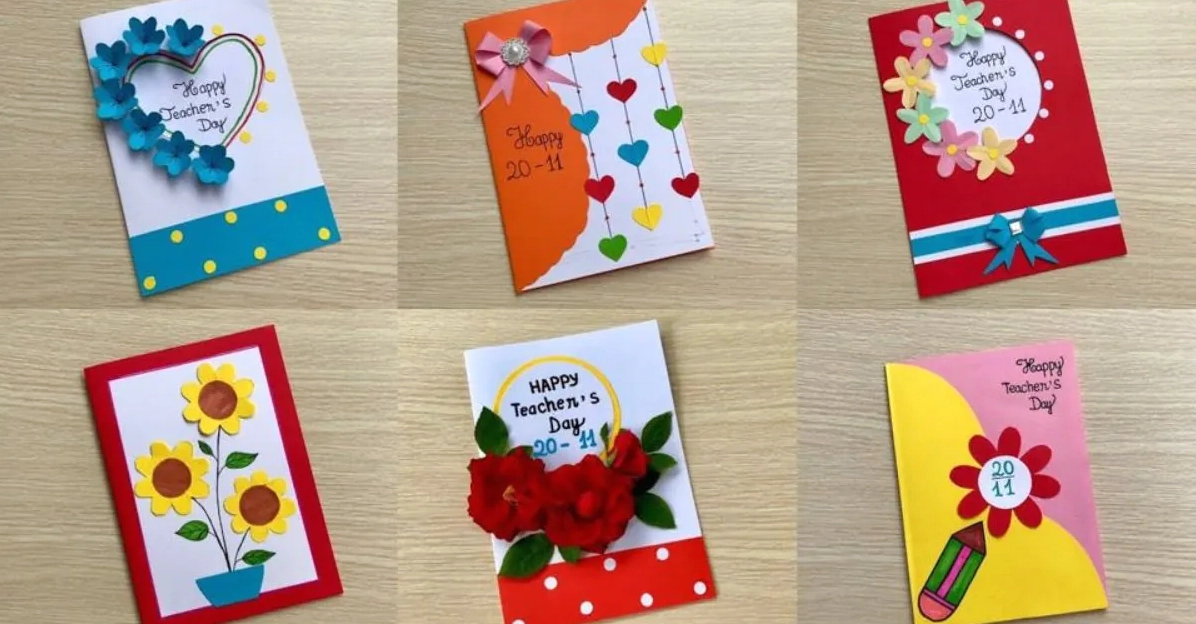 Làm thiệp handmade đơn giản
