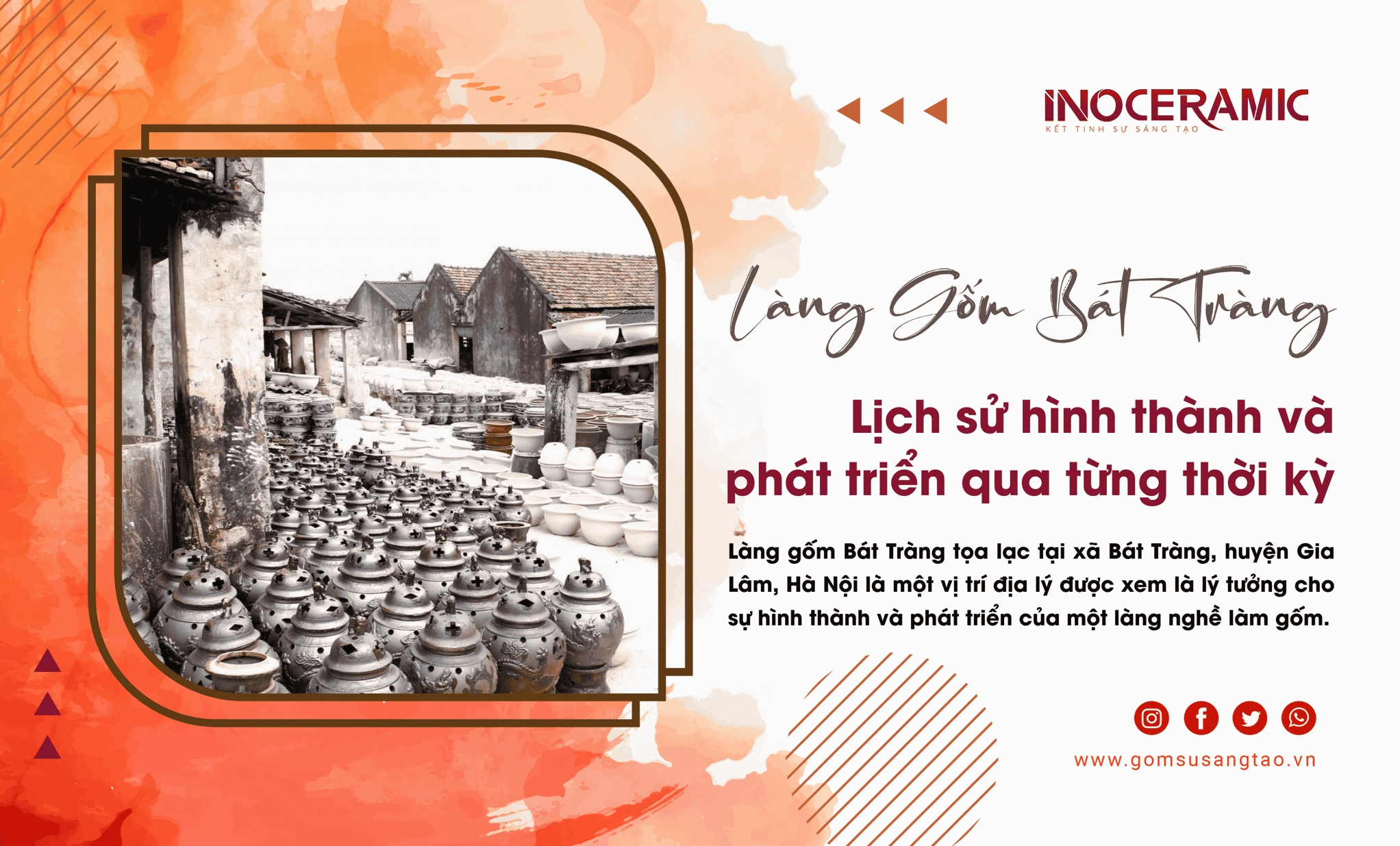 Làng gốm Bát Tràng xưa