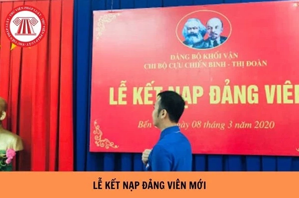 Lễ kết nạp đảng viên mới