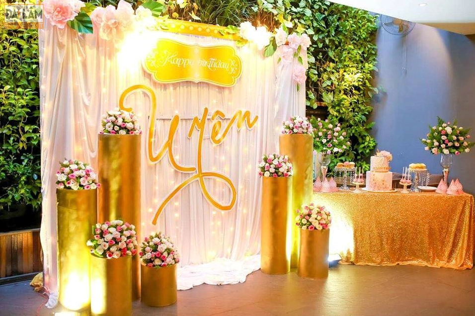 Lên ý tưởng trang trí sự kiện
