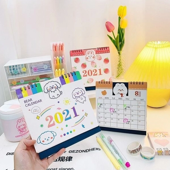Lịch để bàn handmade đẹp