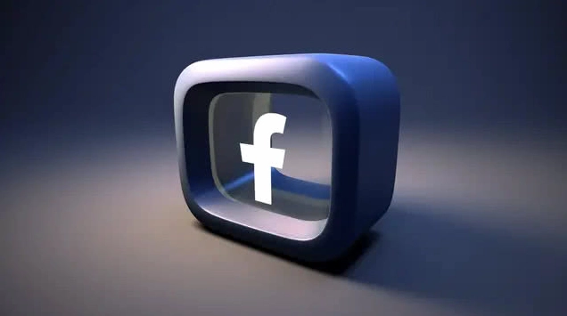 Logo Facebook 3D