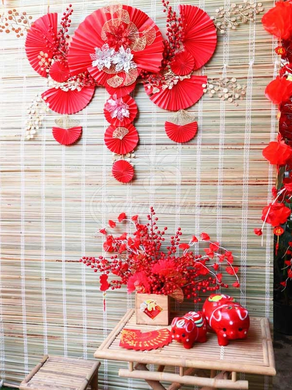 Mành trang trí Xuân