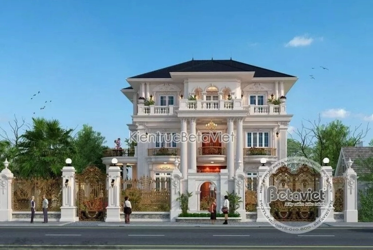 Mặt tiền biệt thự đẹp