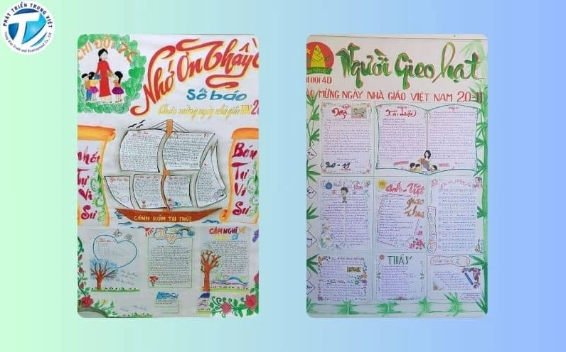 Mẫu báo tường học sinh