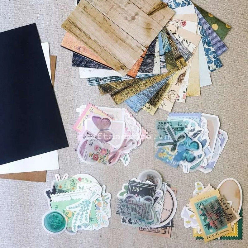 Mẫu sticker trang trí thiệp