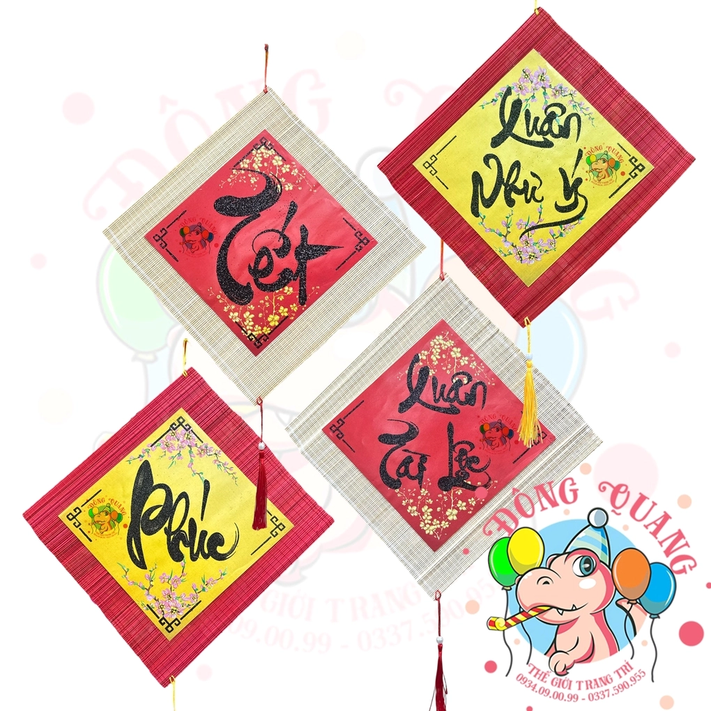 Mẫu trang trí thư pháp