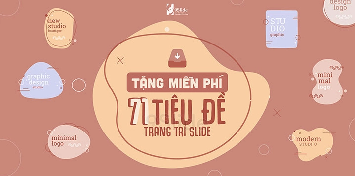 Mẫu trang trí tiêu đề PowerPoint