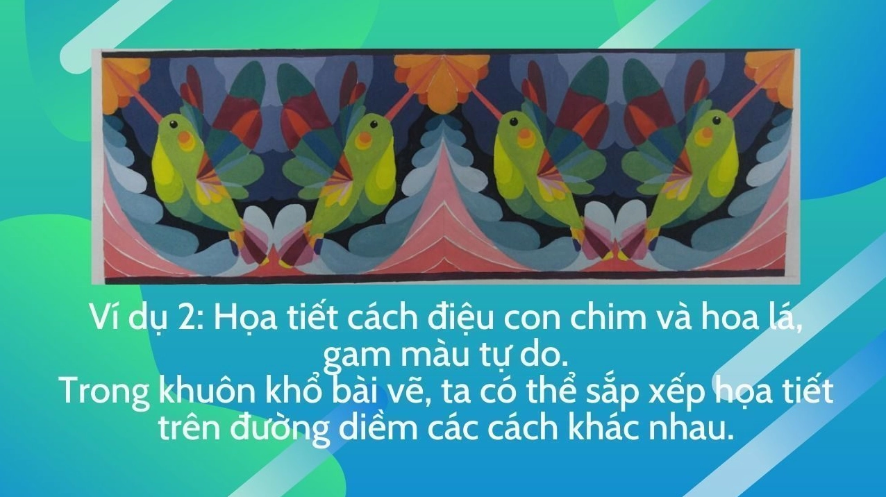 Mẫu trang trí đường diềm đẹp