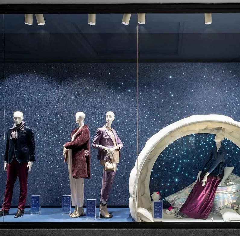 Mẫu trang trí window display ấn tượng