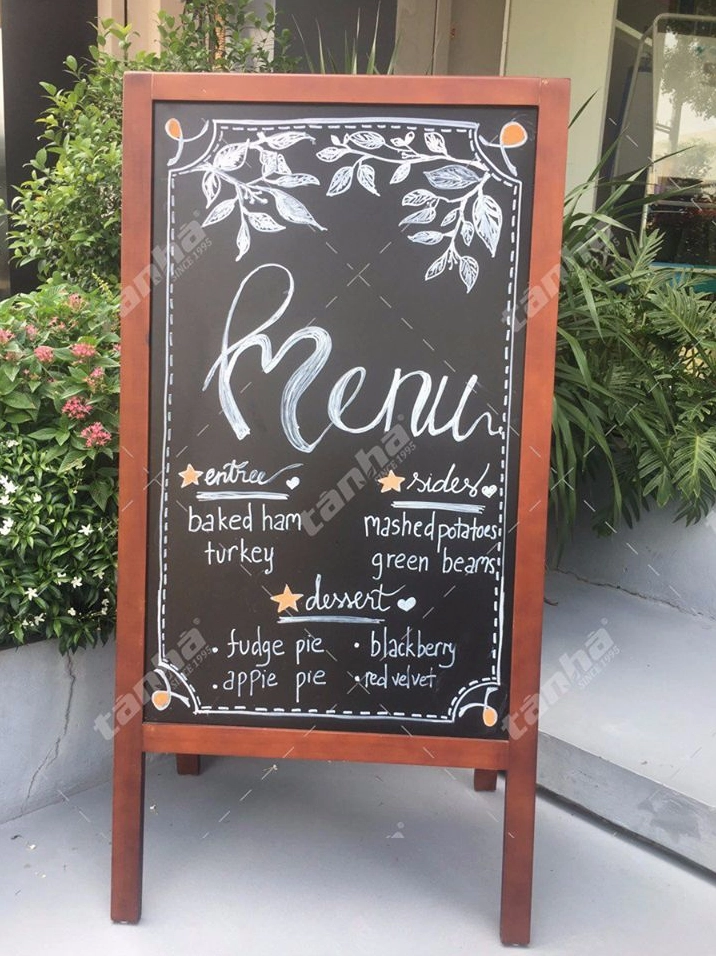 Menu chân gấp vàng