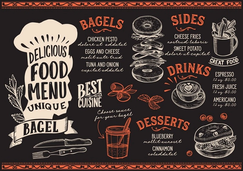 Menu lựa chọn theo gam màu chủ đạo
