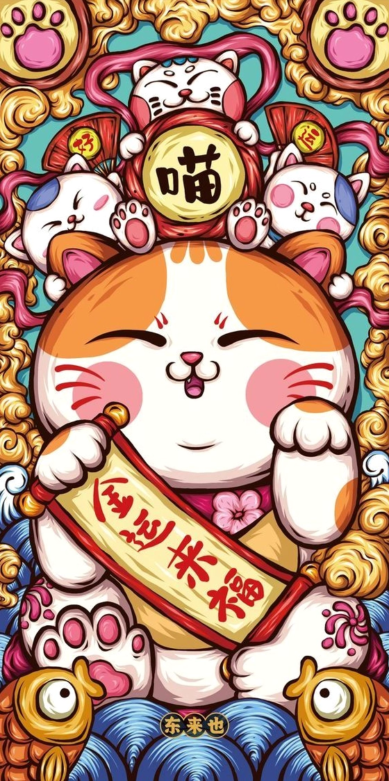 Mèo Alaska dễ thương
