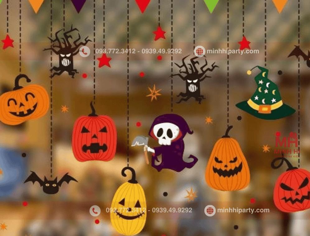 Mẹo trang trí Halloween đơn giản