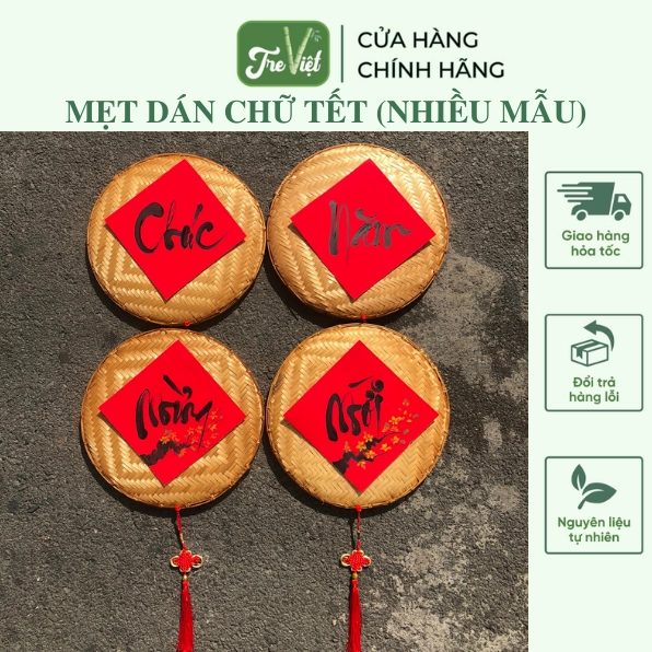 Mẹt trang trí Tết chữ phúc