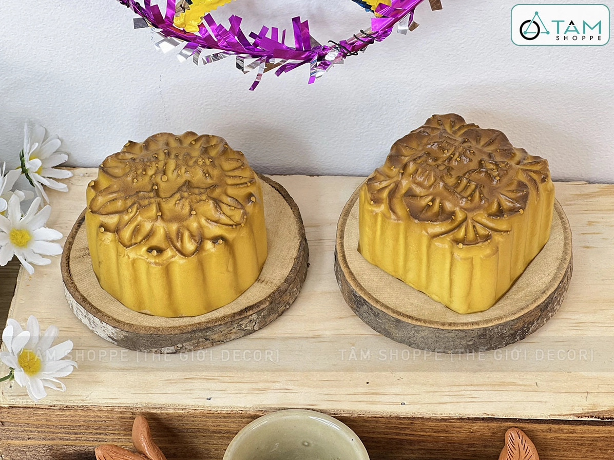 Mô hình bánh trung thu trang trí chân thực