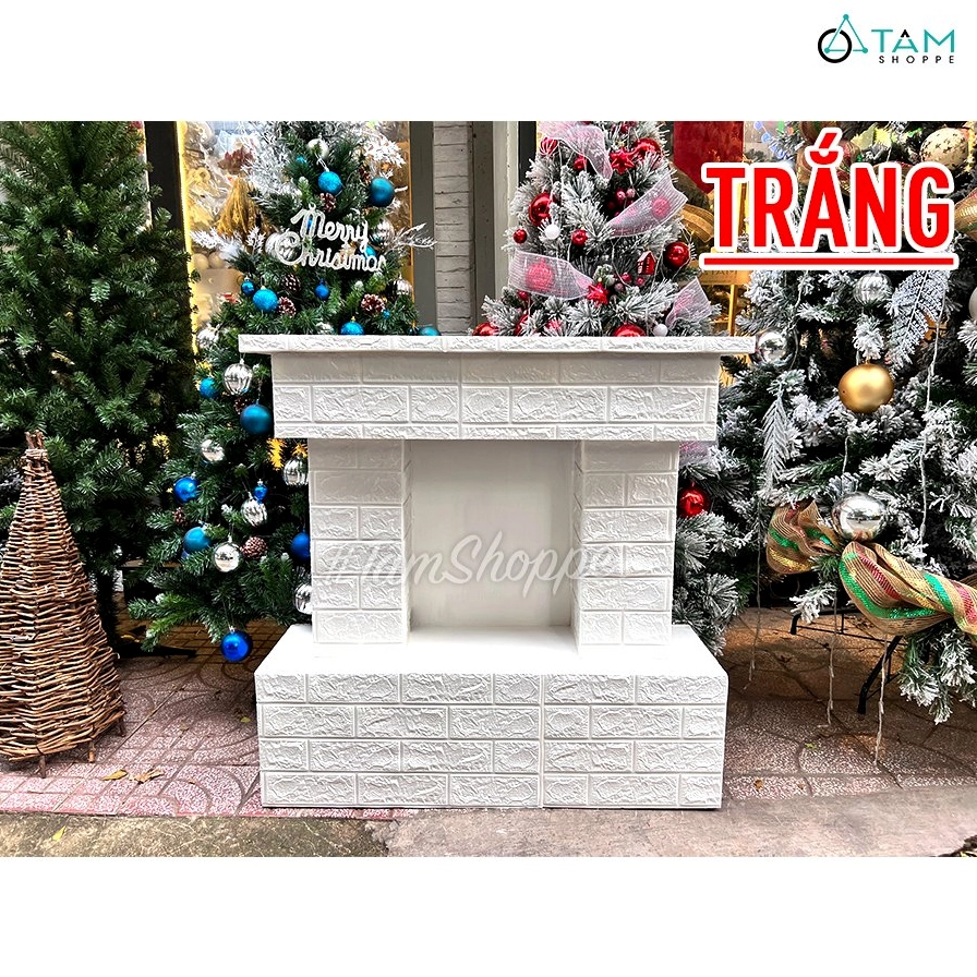 Mô hình lò sưởi lớn trang trí