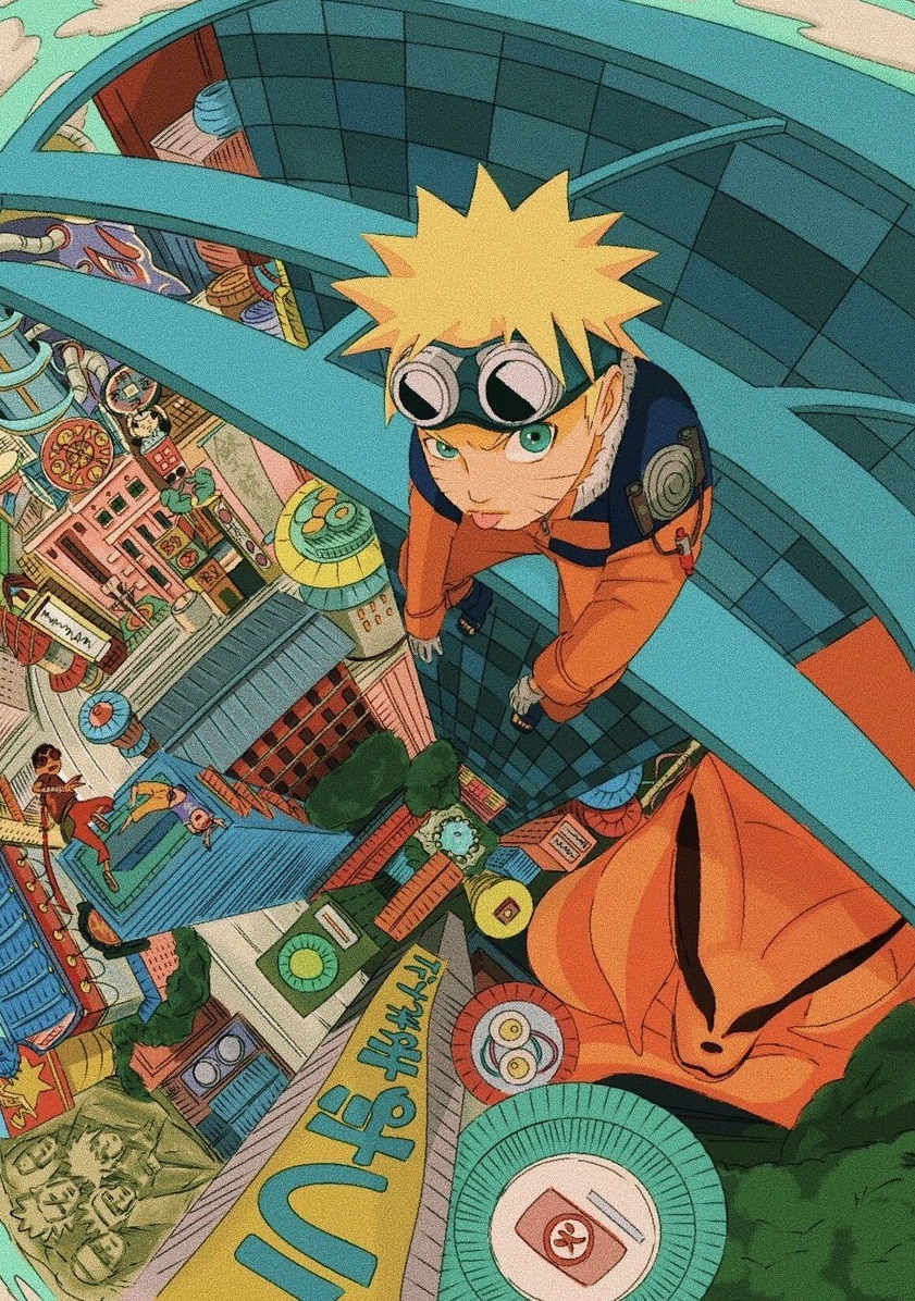 Naruto và bạn bè trong Naruto