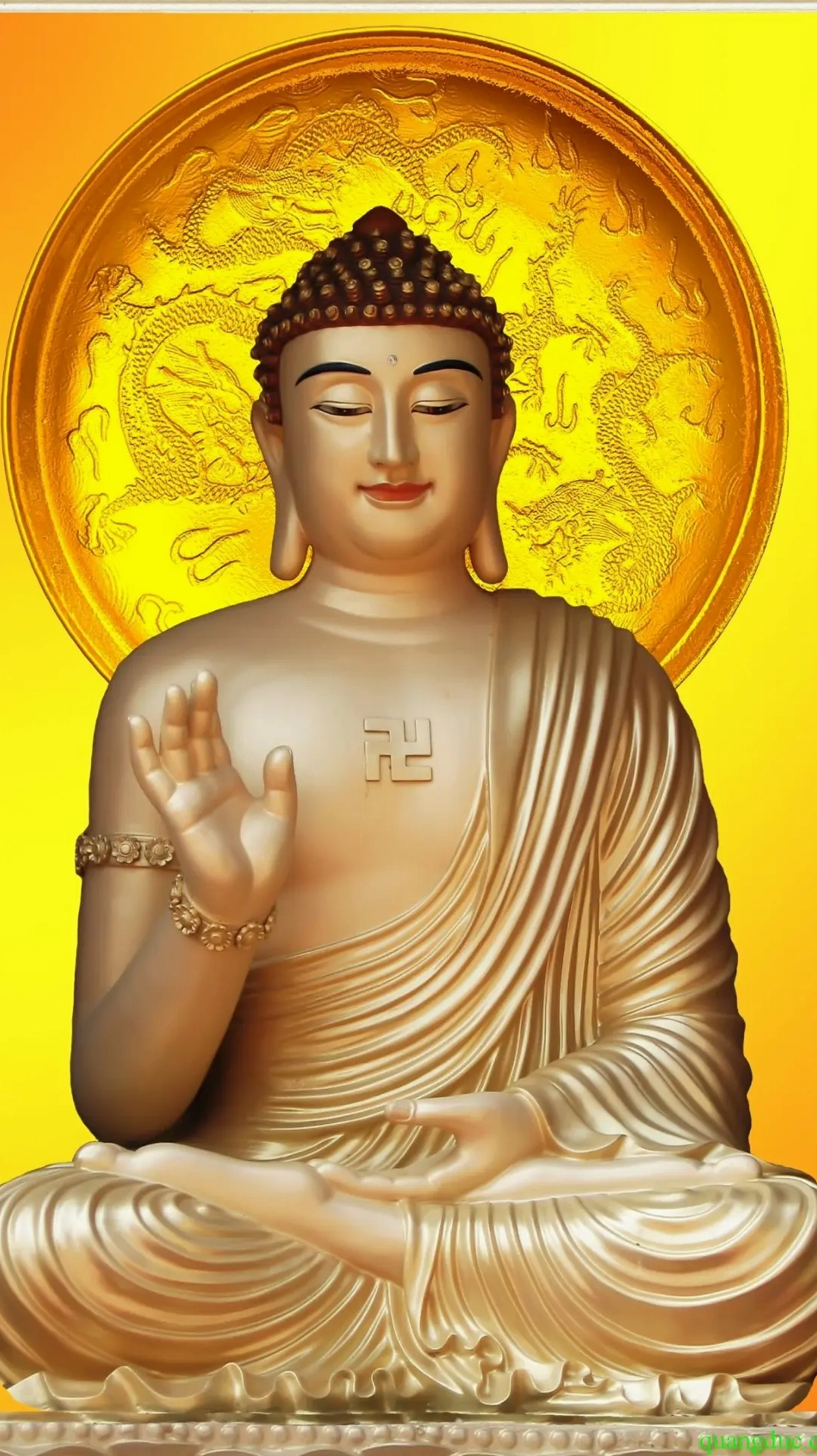 Phật A Di Đà trong Liên Hoa