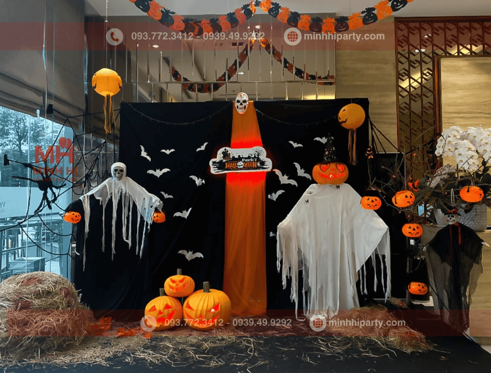 Phong cách trang trí Halloween Gothic