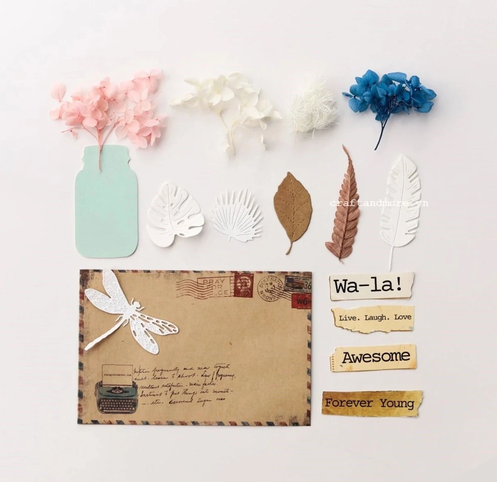 Phụ kiện làm thiệp handmade