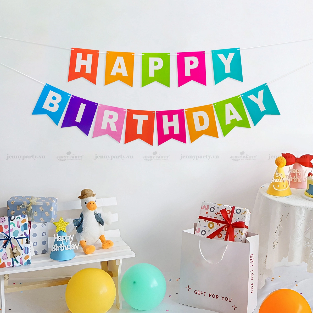 Phụ kiện trang trí sinh nhật HBD