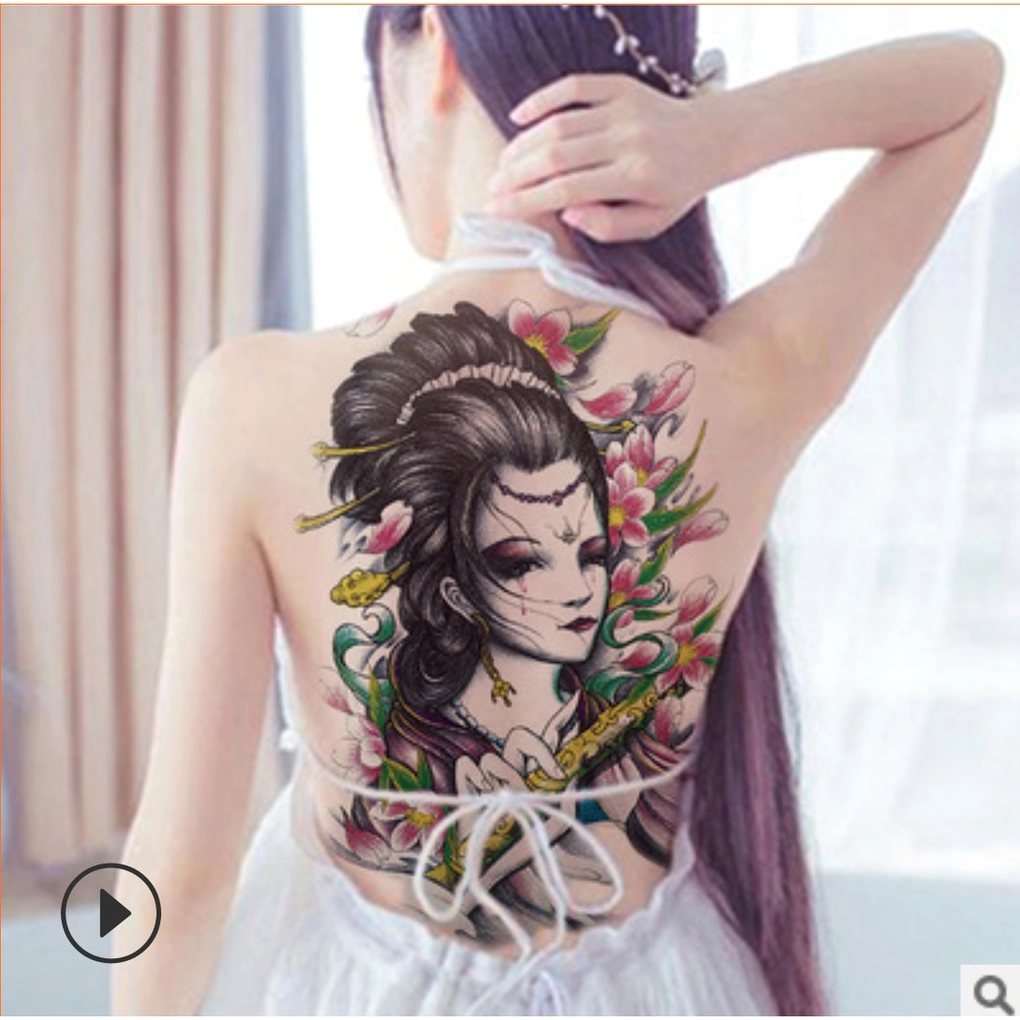 Quá trình chăm sóc hình xăm full lưng