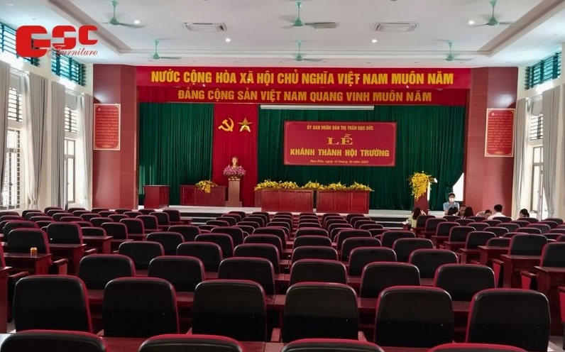 Quy định trang trí hội trường cơ quan nhà nước