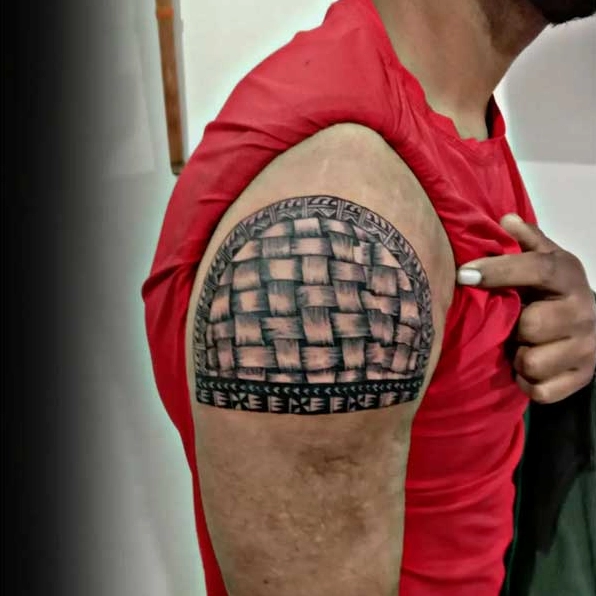Tattoo ở vai chất