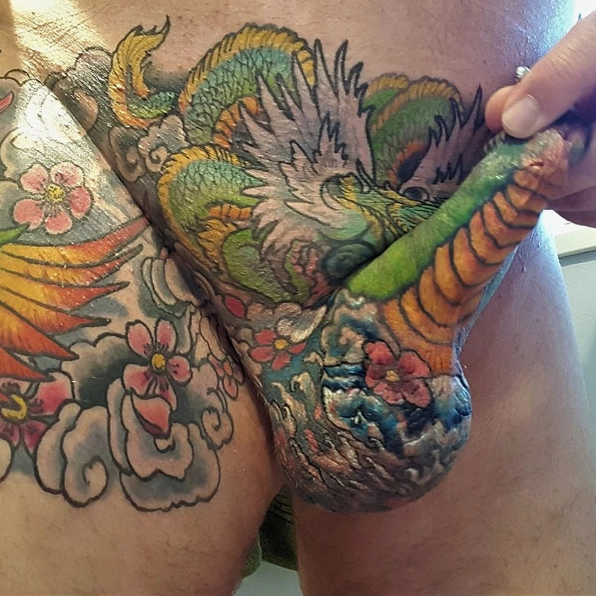 Tattoo vùng kín bá đạo