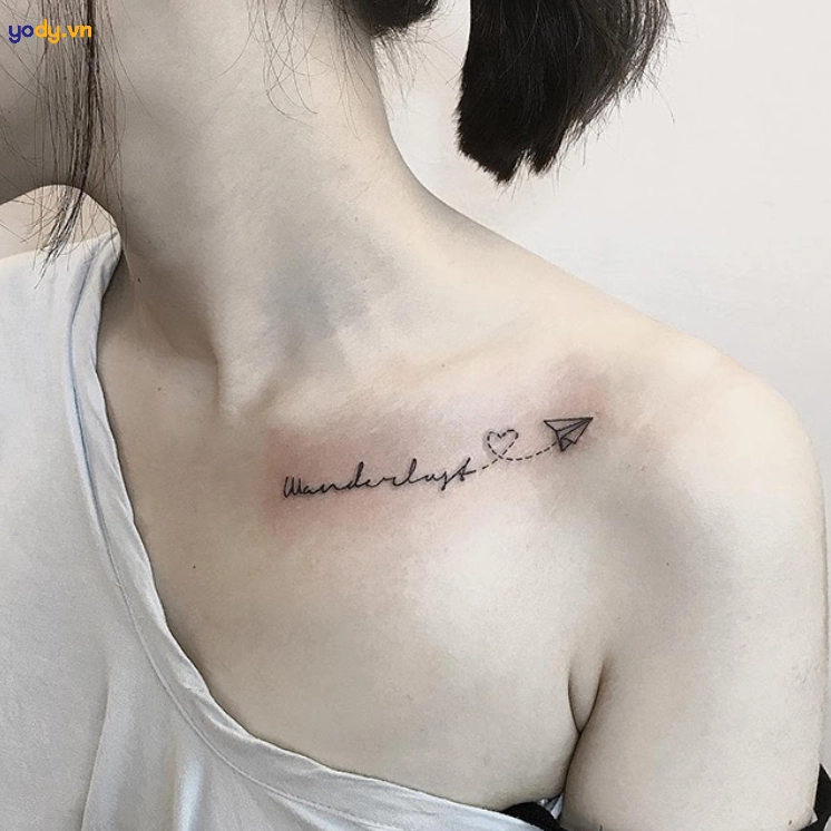 Thiết kế hình xăm mini ngực