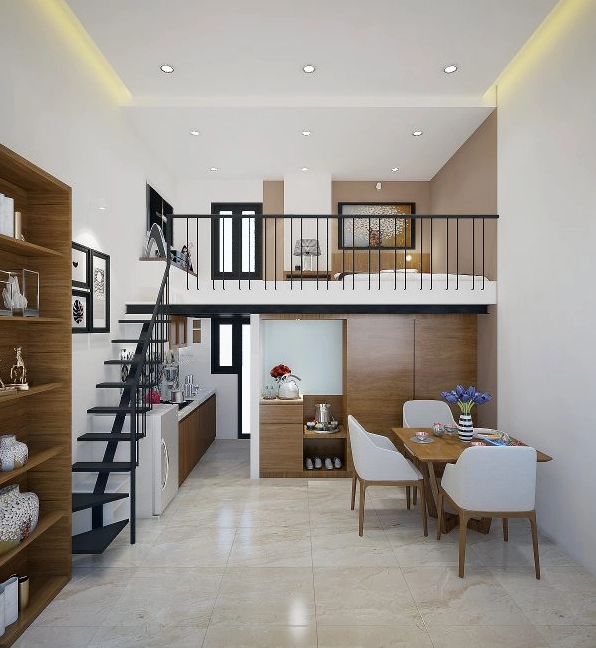 Thiết kế phòng trọ đẹp