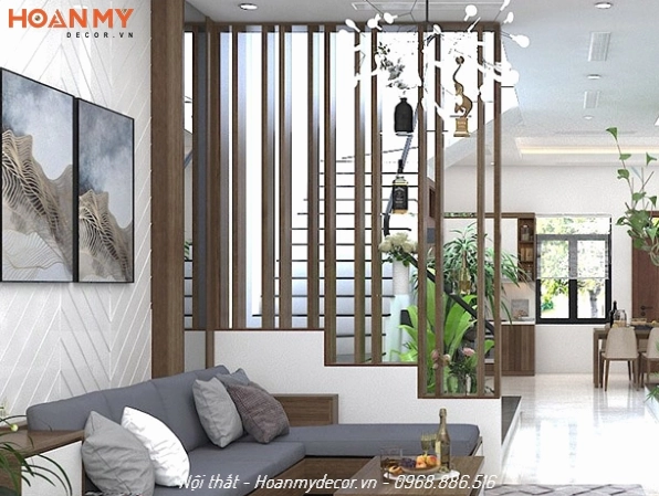 Thiết kế vách ngăn cầu thang