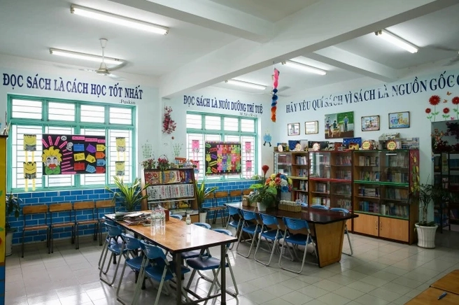 Thư viện với kiến trúc độc đáo và nhiều sách