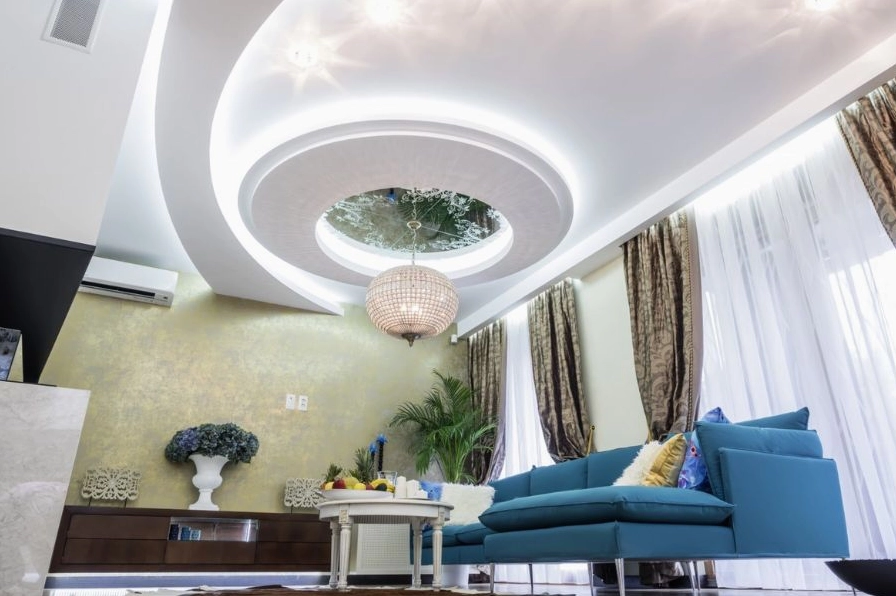Trần gỗ ốp nghệ thuật