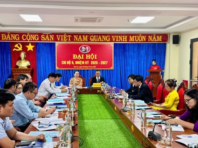 Trang trí đại hội chi bộ đẹp