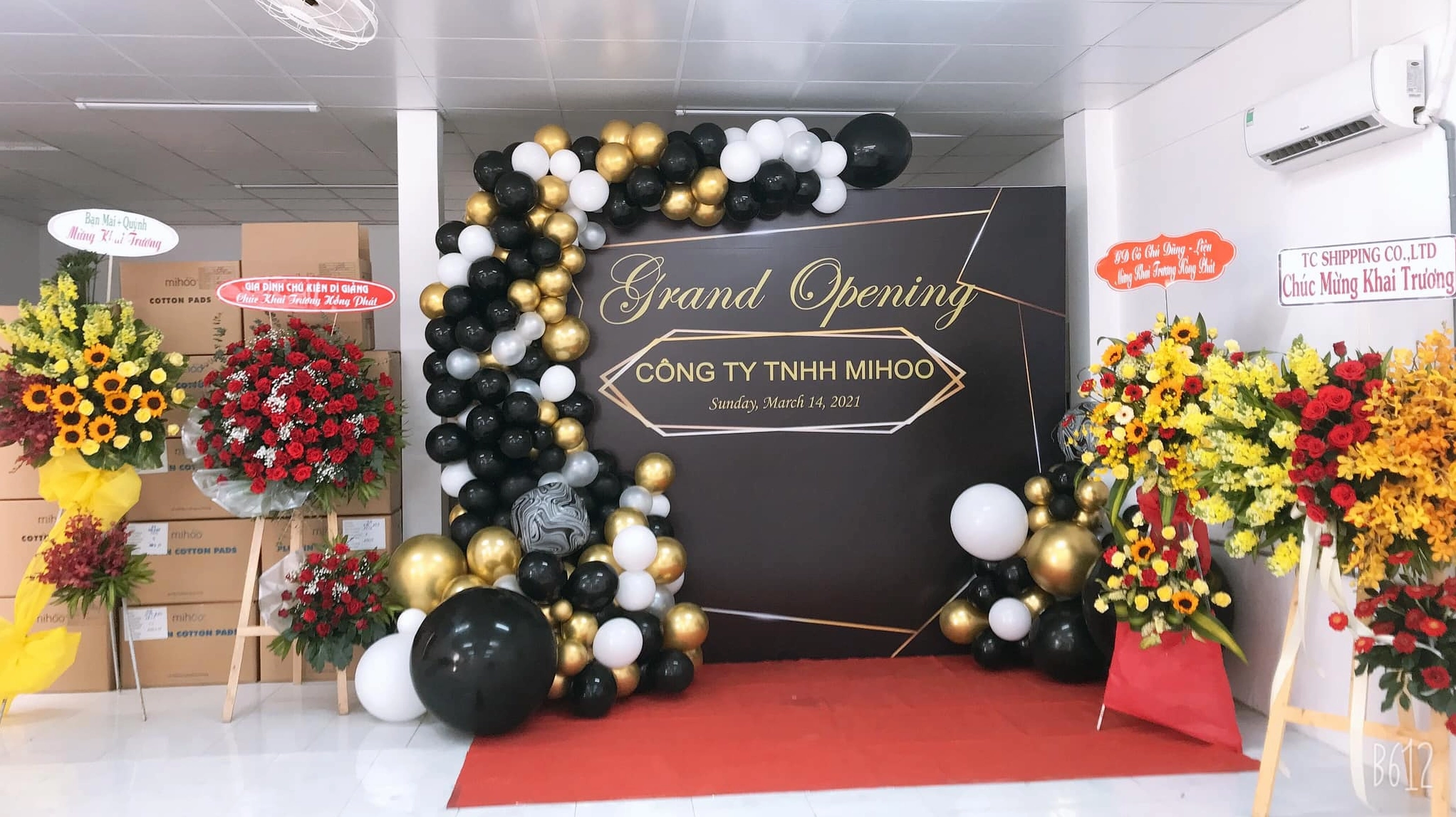 Trang trí backdrop bong bóng sinh nhật