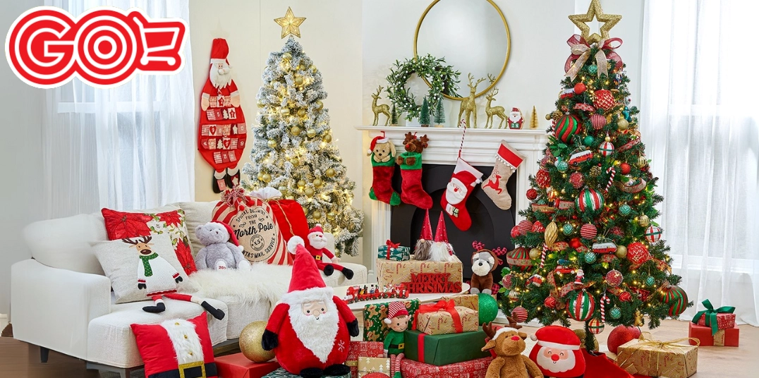 Trang trí cây thông Noel ấm áp