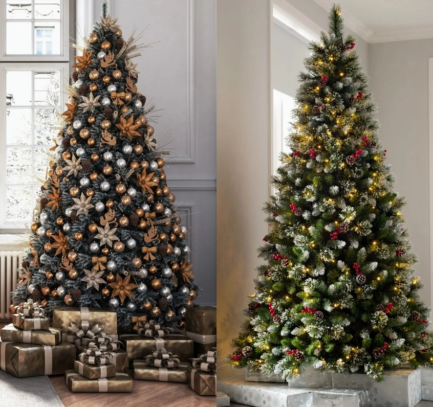 Trang trí cây thông Noel với đồ handmade