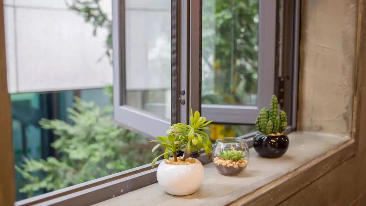 Trang trí cửa sổ hiện đại