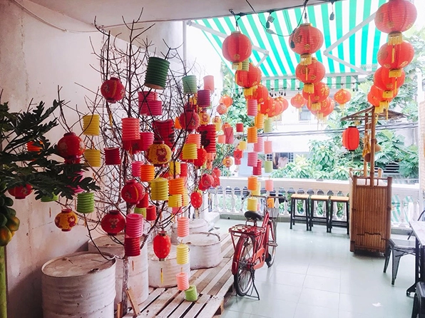 Trang trí đèn Trung Thu