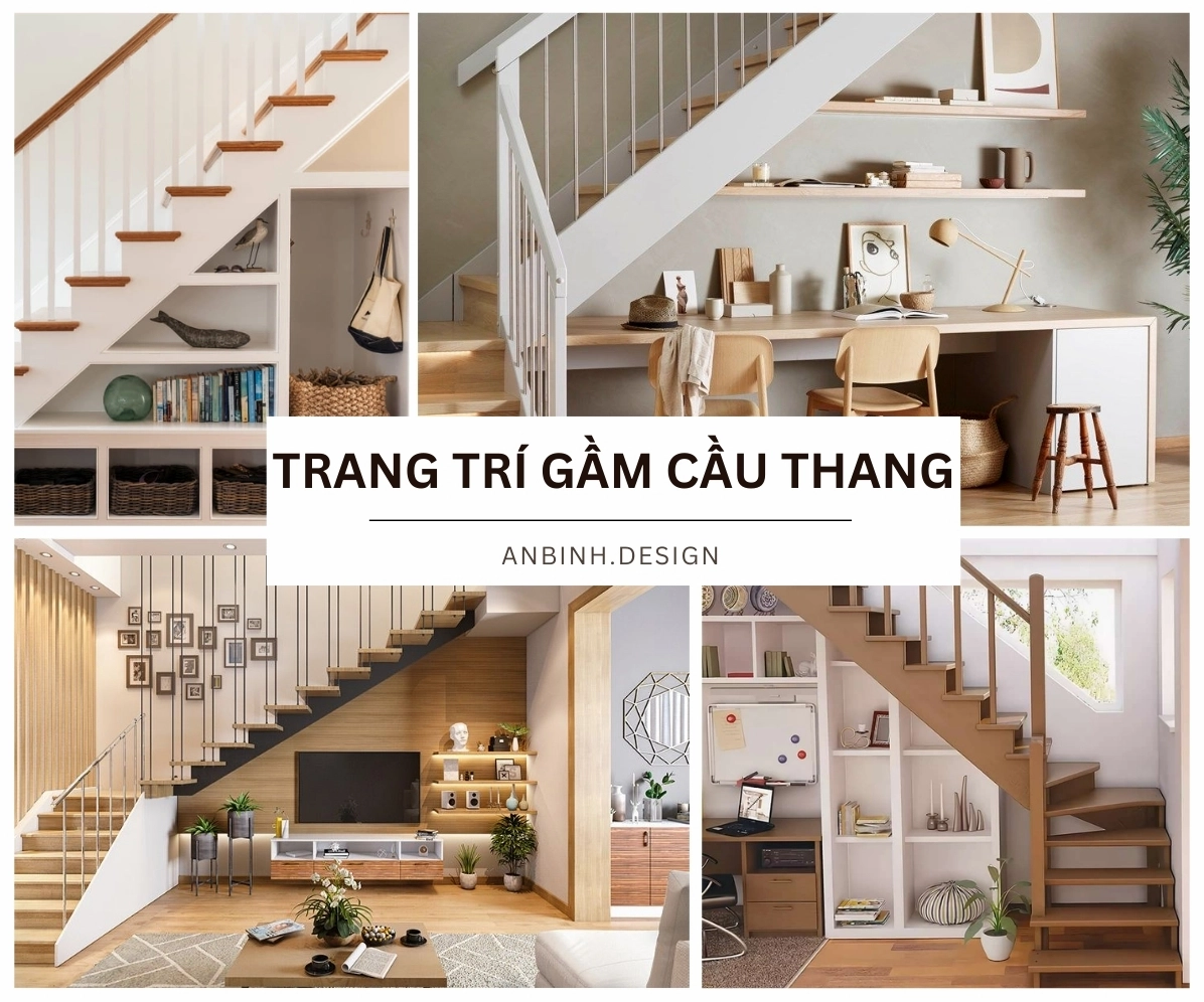 Trang trí gầm cầu thang