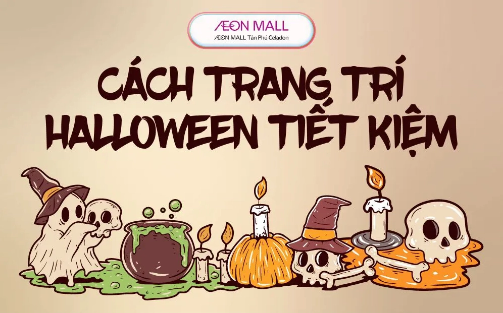 Trang trí Halloween cho sự kiện