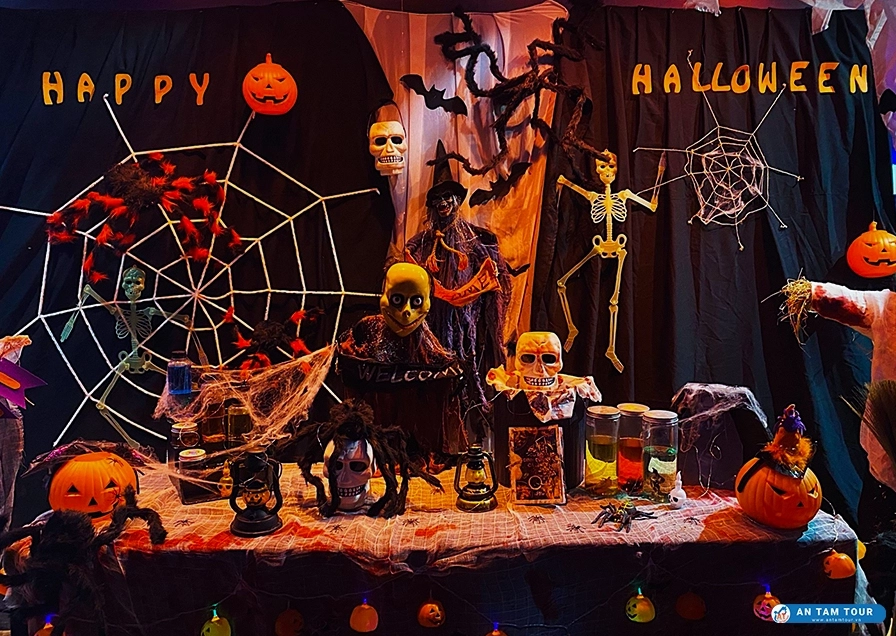 Trang trí Halloween độc đáo