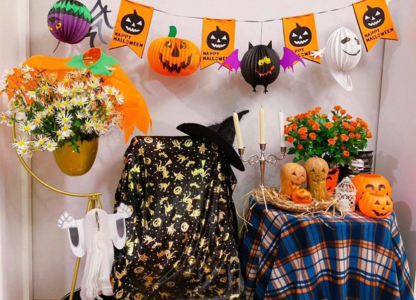 Trang trí Halloween tại nhà đơn giản