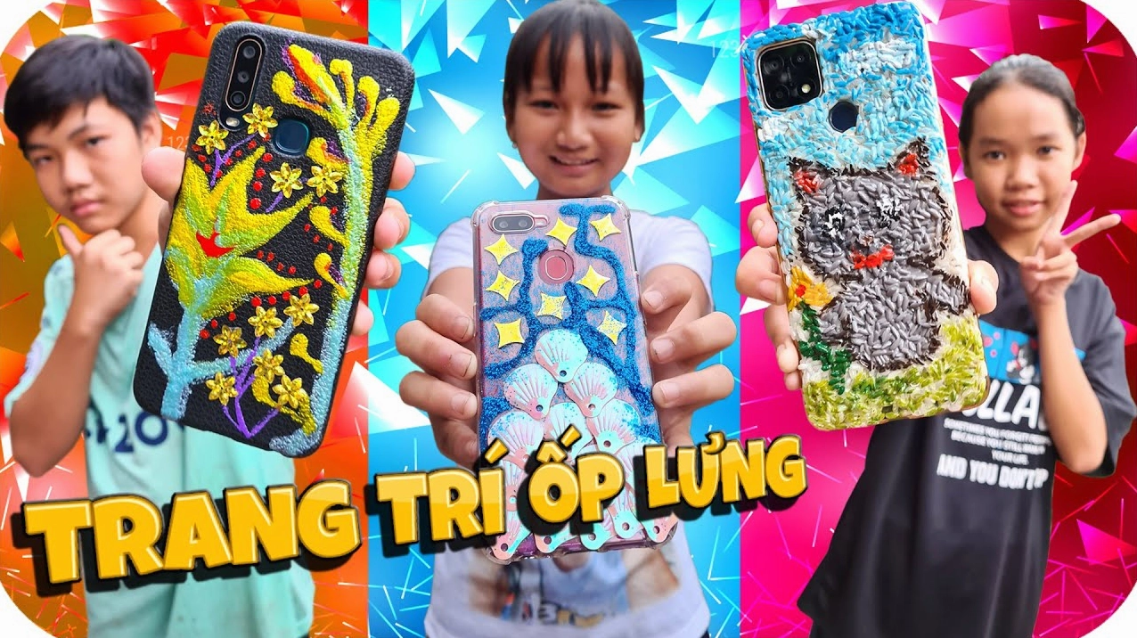 Trang trí điện thoại với tranh vẽ tay