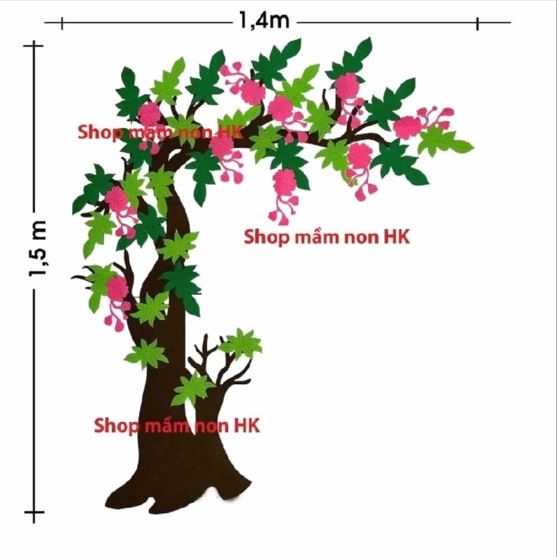 Trang trí mầm non thẩm mỹ