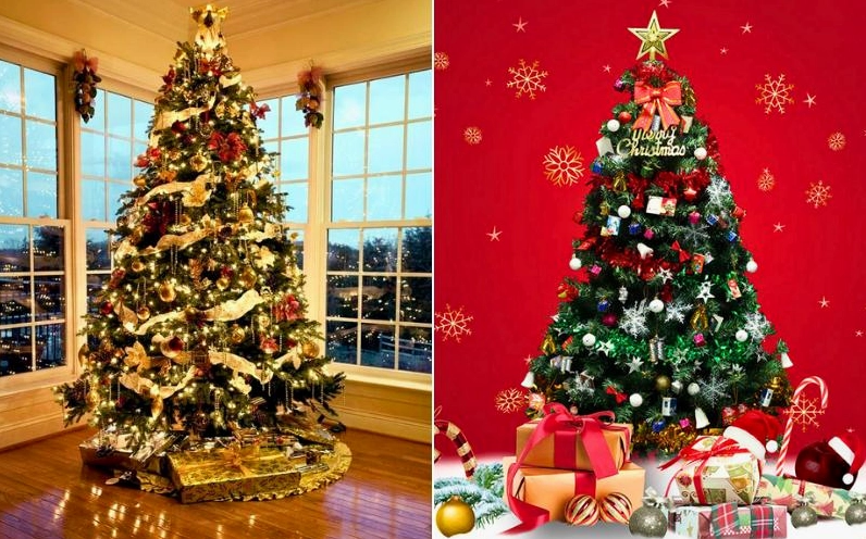 Trang trí Noel nhà hàng