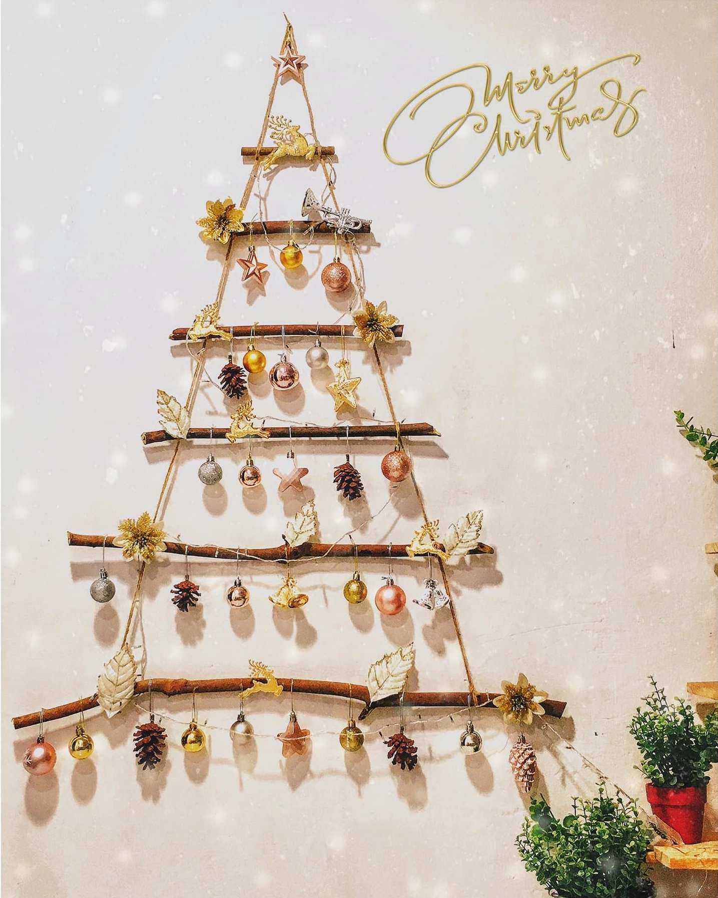 Trang trí Noel phòng ngủ